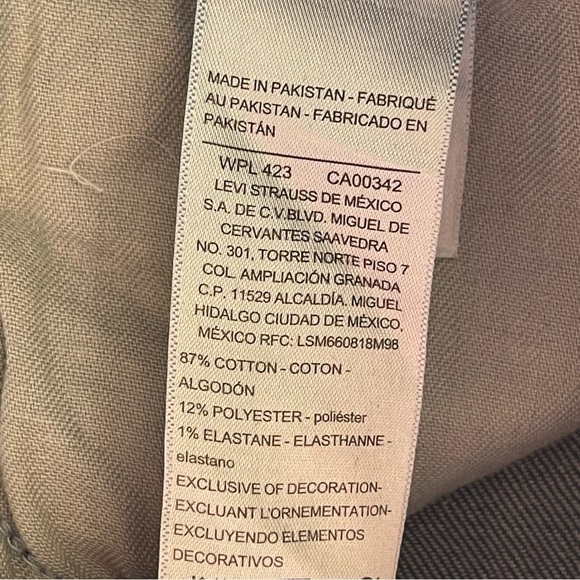 Signature by Levi Strauss Size 18 youth Boys Taper leg Jeans NWT - Picture 2 of 11